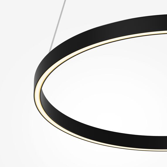 Maytoni Decorative MOD058PL-L32BK Люстра подвесная светодиодная Rim, изображение 2