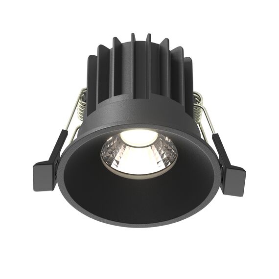 Maytoni Technical DL058-7W4K-B Светильник встраиваемый Round