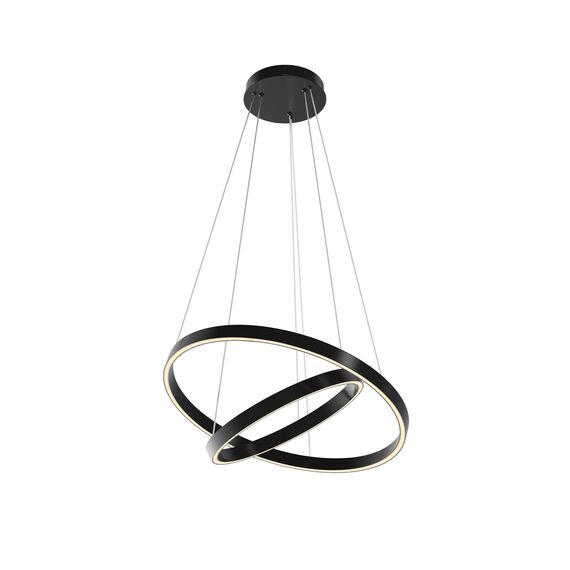 Maytoni Decorative MOD058PL-L55BK Люстра подвесная светодиодная Rim
