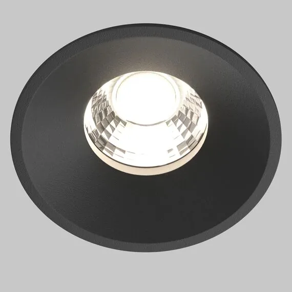 Maytoni Technical DL058-12W4K-B Светильник встраиваемый Round, изображение 2