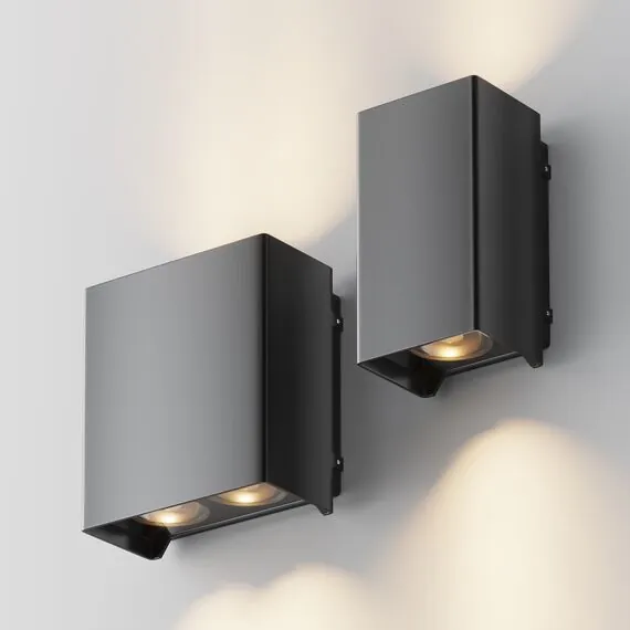 Maytoni Outdoor O570WL-L10B3K Уличный настенный светодиодный светильник Shell, изображение 6