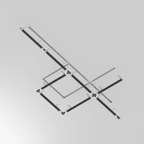 Maytoni Technical TRX004-112B Шинопровод однофазный Unity, изображение 6
