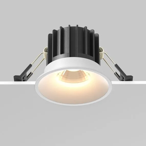 Maytoni Technical DL058-12W3K-W Светильник встраиваемый Round, изображение 4