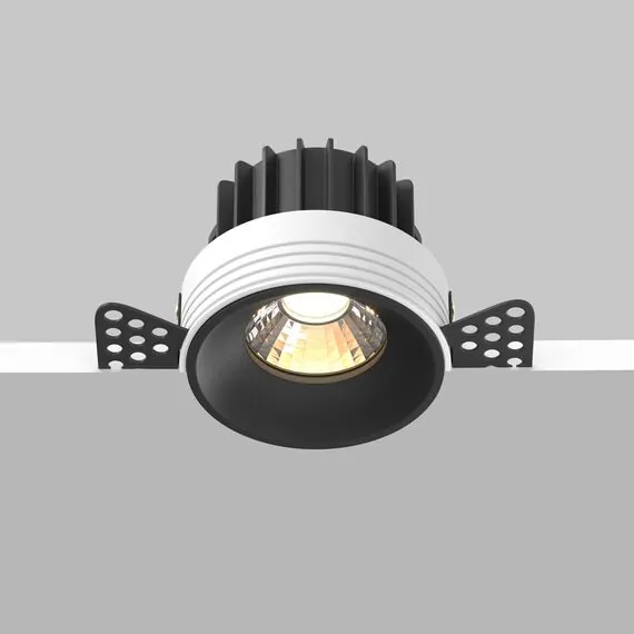 Maytoni Technical DL058-12W3K-TRS-B Светильник встраиваемый Round, изображение 4