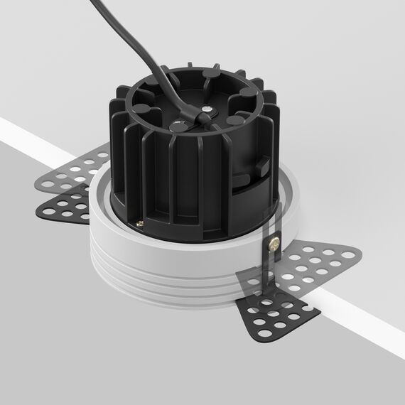 Maytoni Technical DL058-12W4K-TRS-W Светильник встраиваемый Round, изображение 5