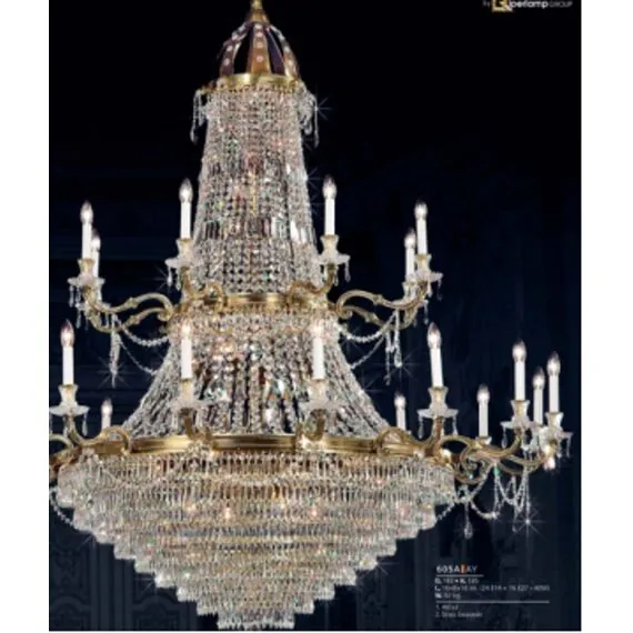 Maytoni Decorative DIA890-PL-42-G Хрустальная люстра Palace, изображение 8