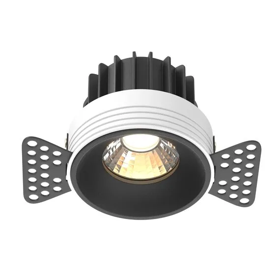 Maytoni Technical DL058-12W3K-TRS-B Светильник встраиваемый Round