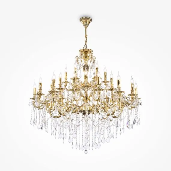 Maytoni Decorative DIA882-PL-30-G Хрустальная люстра Monica, изображение 2