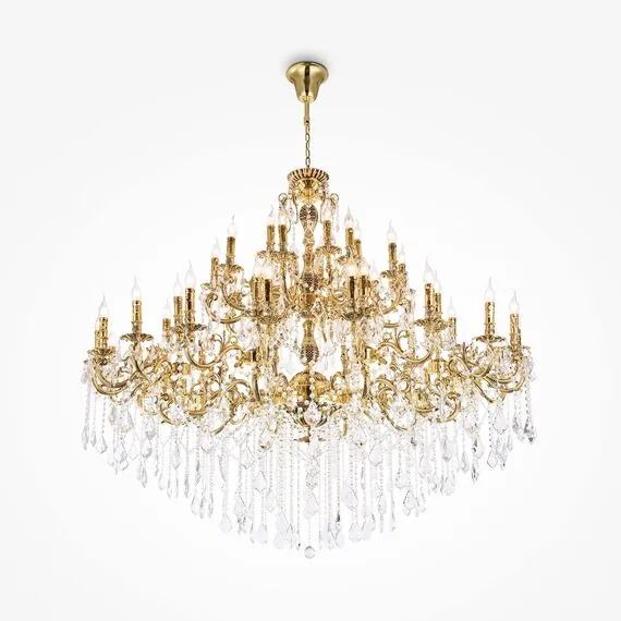Maytoni Decorative DIA882-PL-45-G Хрустальная люстра Monica, изображение 3