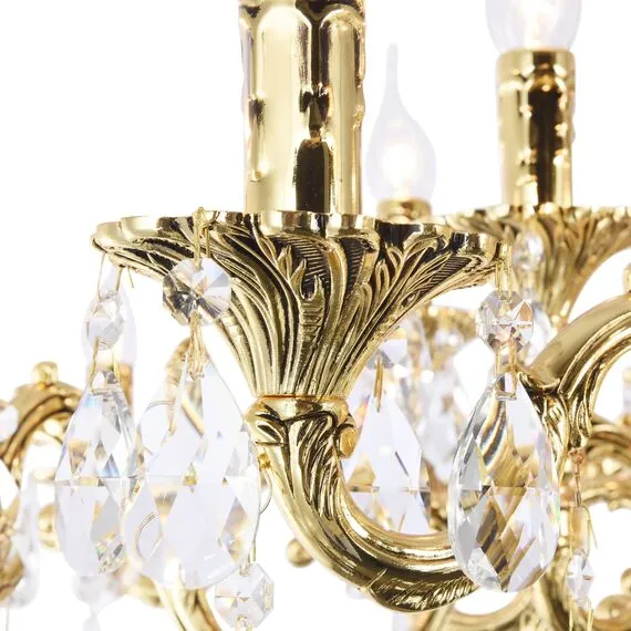Maytoni Decorative DIA883-PL-18-G Хрустальная люстра Monica, изображение 3