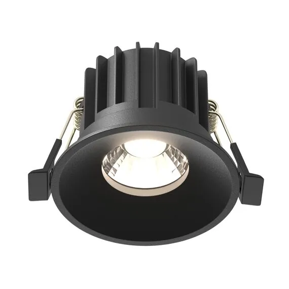 Maytoni Technical DL058-12W4K-B Светильник встраиваемый Round