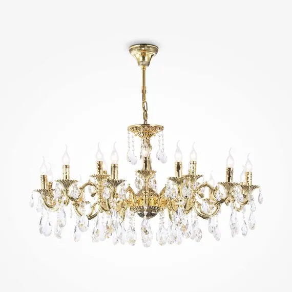 Maytoni Decorative DIA883-PL-18-G Хрустальная люстра Monica, изображение 2