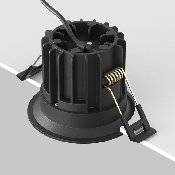 Maytoni Technical DL058-12W-DTW-B Светильник встраиваемый светодиодный Round, изображение 6