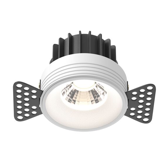 Maytoni Technical DL058-12W4K-TRS-W Светильник встраиваемый Round