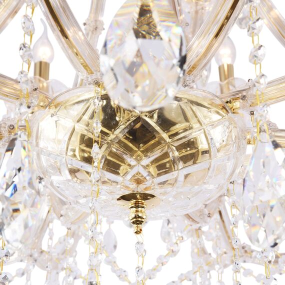 Maytoni Decorative DIA880-PL-35-G Хрустальная люстра Erna, изображение 5
