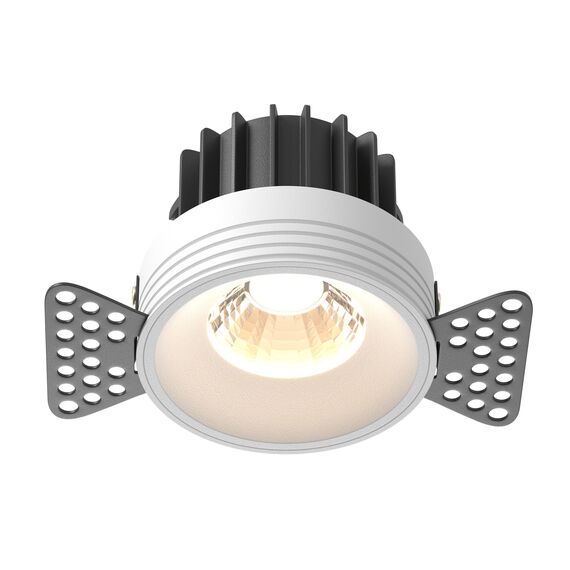 Maytoni Technical DL058-12W3K-TRS-W Светильник встраиваемый Round