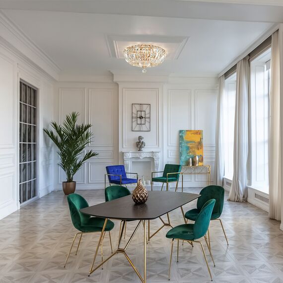 Maytoni Decorative DIA100-CL-03-G Хрустальная люстра Basfor, изображение 3