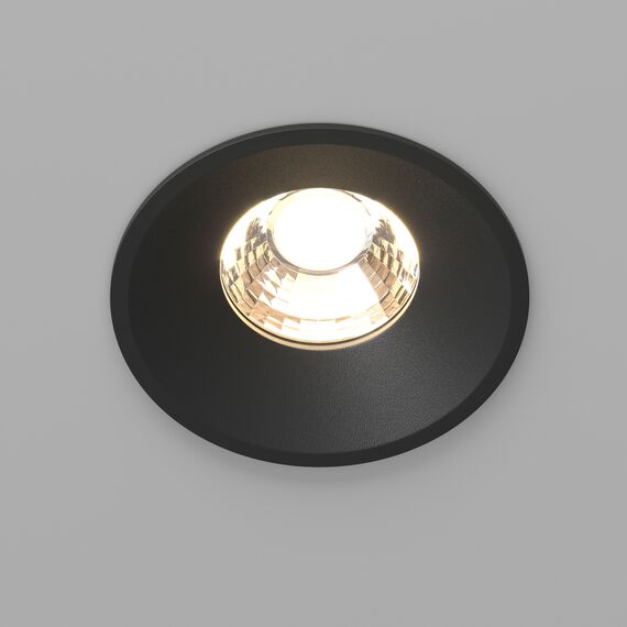 Maytoni Technical DL058-12W3K-B Светильник встраиваемый Round, изображение 4