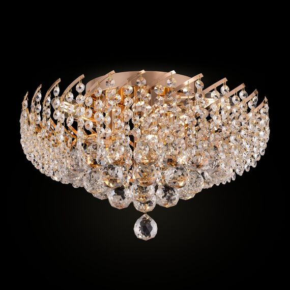 Maytoni Decorative DIA120-06-G Хрустальная люстра Karolina, изображение 4