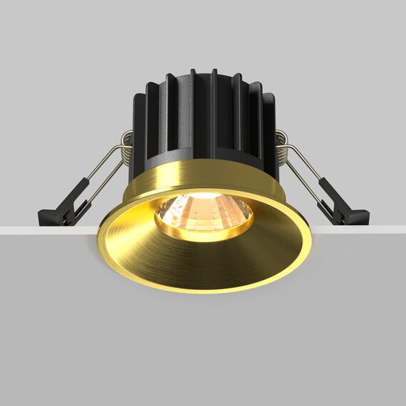 Maytoni Technical DL058-12W3K-BS Светильник встраиваемый Round, изображение 4