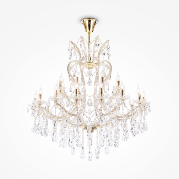 Maytoni Decorative DIA881-PL-24-G Хрустальная люстра Doris, изображение 3