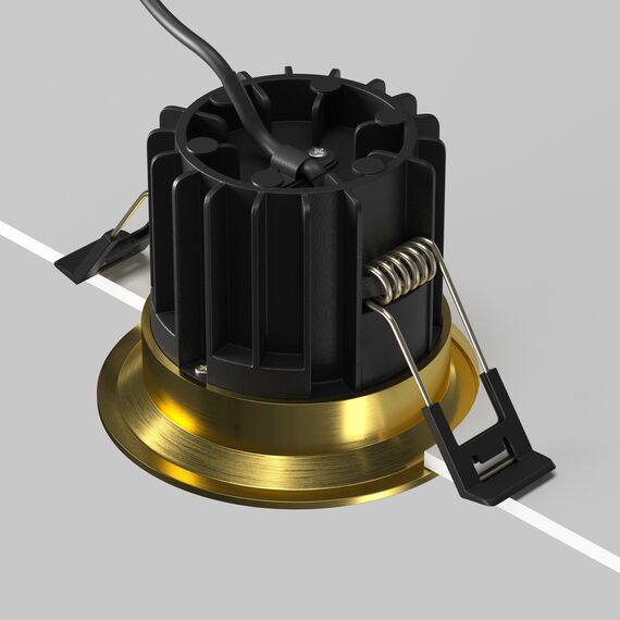 Maytoni Technical DL058-12W3K-BS Светильник встраиваемый Round, изображение 5