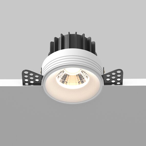 Maytoni Technical DL058-12W3K-TRS-W Светильник встраиваемый Round, изображение 4