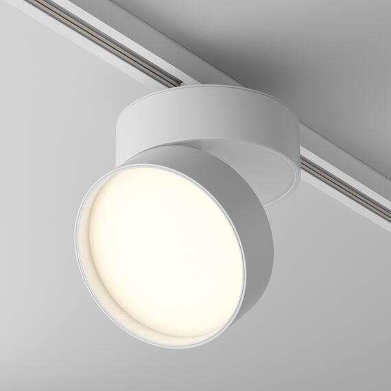 Maytoni Technical TR007-1-18W3K-W Трековый светильник для однофазного шинопровода Unity Onda, изображение 3