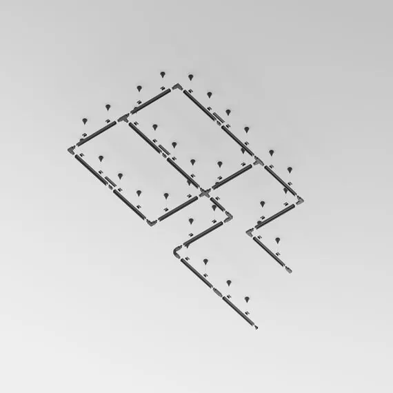 Maytoni Technical TRX005-312B Шинопровод трехфазный Trinity, изображение 6