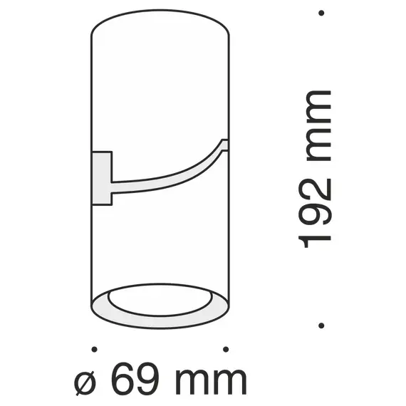Maytoni Technical C019CW-01W Спот Tube, изображение 4