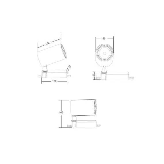 Maytoni Technical TR029-3-20W3K-B Трековый трехфазный светодиодный светильник Trinity Vuoro, изображение 3