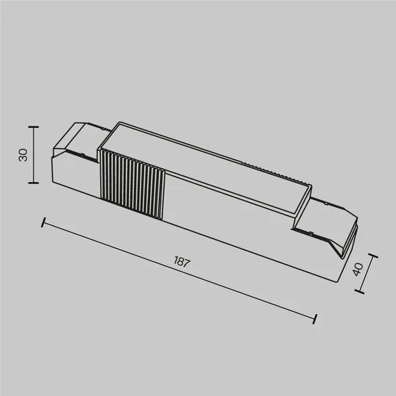 Maytoni Technical PSL-TR40-950-1200mA Блок питания 23-40В 38-50Вт IP20 Triac, изображение 3