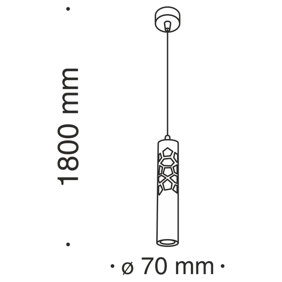 Maytoni Technical P037PL-L11W4K Подвесной светильник Torre, изображение 2