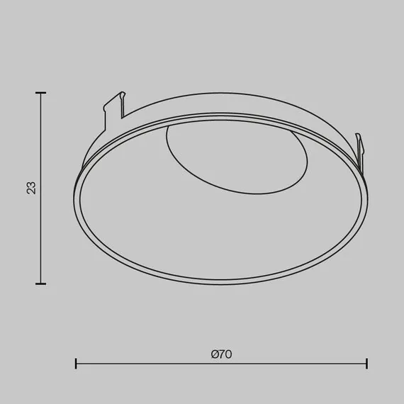 Maytoni Technical Ring057-10-B Отражатель Wise Ring, изображение 6
