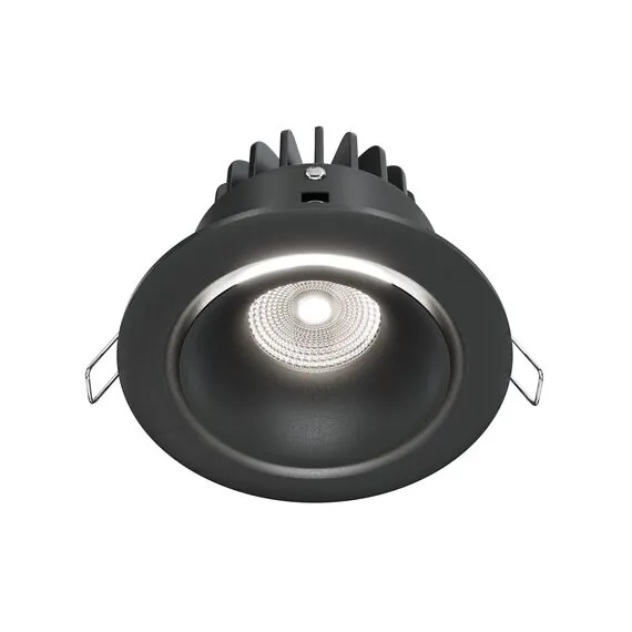 Maytoni Technical DL031-L12W4K-D-B Встраиваемый светодиодный диммируемый светильник Yin