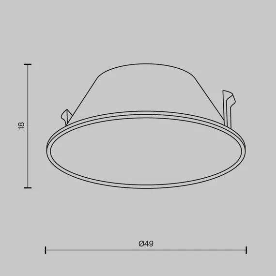 Maytoni Technical Ring057-7-MG Отражатель Wise Ring, изображение 7