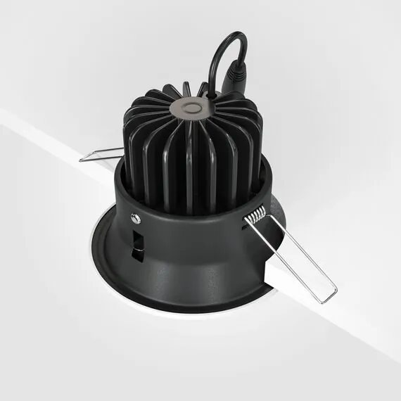 Maytoni Technical DL031-L12W3K-D-W Встраиваемый светодиодный диммируемый светильник Yin, изображение 6
