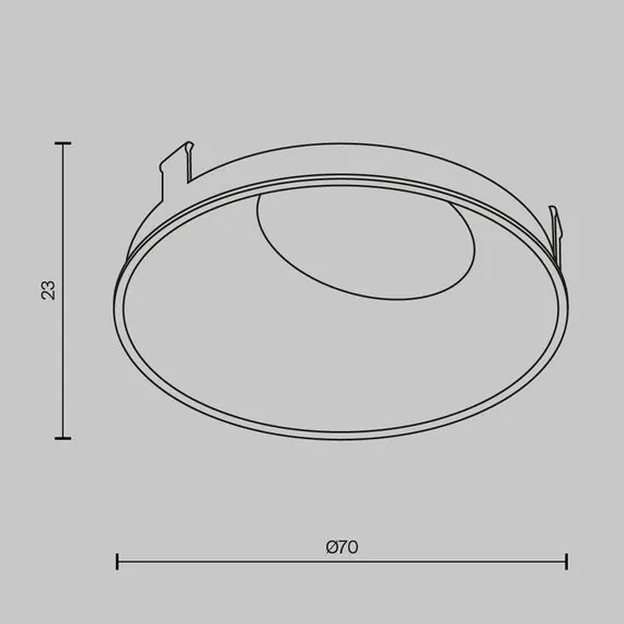 Maytoni Technical Ring057-10-CH Отражатель Wise Ring, изображение 6