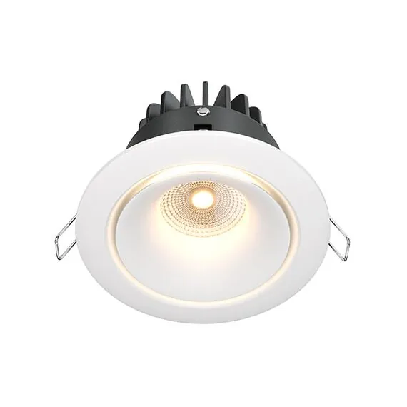 Maytoni Technical DL031-L12W3K-D-W Встраиваемый светодиодный диммируемый светильник Yin