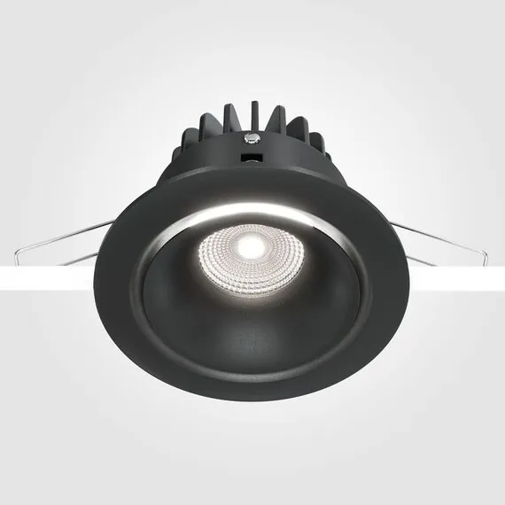 Maytoni Technical DL031-L12W4K-B Светильник светодиодный встраиваемый Yin, изображение 4