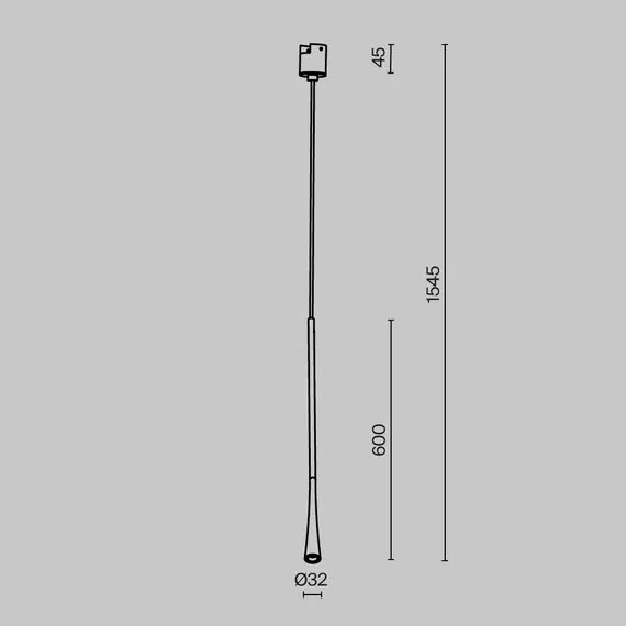 Maytoni Technical TR168-1-7W3K-M-BS Трековый однофазный светодиодный светильник Elasity Waist, изображение 9