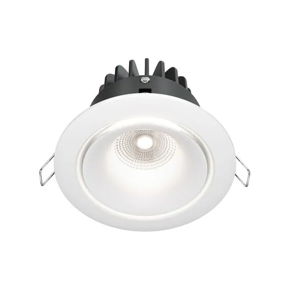 Maytoni Technical DL031-L12W4K-D-W Встраиваемый светодиодный диммируемый светильник Yin