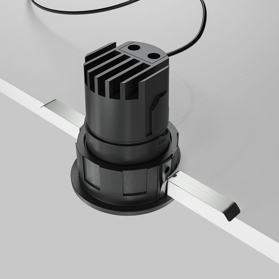 Maytoni Technical DL057-7W4K-B Светильник встраиваемый светодиодный Wise, изображение 7