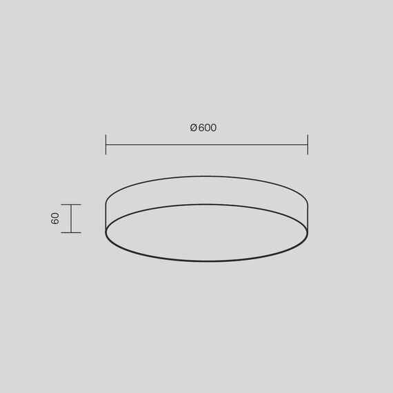 Maytoni C032CL-90W3K-RD-B Потолочный светильник Zon 3000K 90W 120°, изображение 9