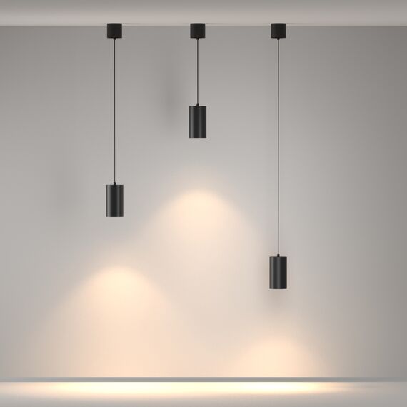 Maytoni Technical P100PL-20W3K-B Светильник подвесной светодиодный Vol, изображение 5