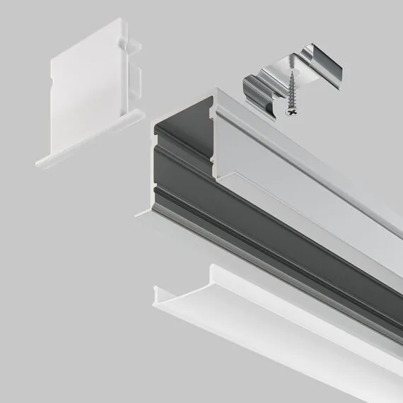 Maytoni Led Strip ALM-2720-S-2M Профиль Алюминиевый профиль, изображение 7