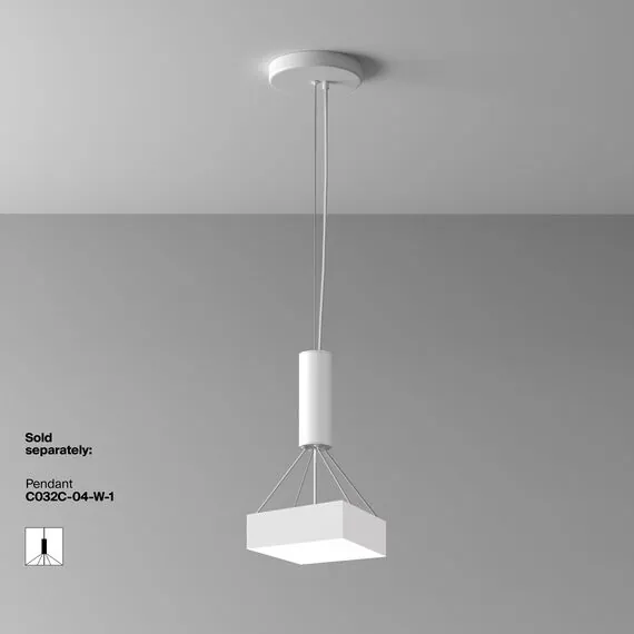 Maytoni Technical C032CL-24W4K-SQ-W Светильник потолочный светодиодный Zon, изображение 4