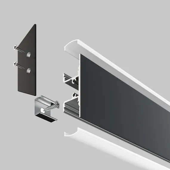 Maytoni Led Strip ALM-1848-B-2M Профиль Алюминиевый профиль, изображение 7