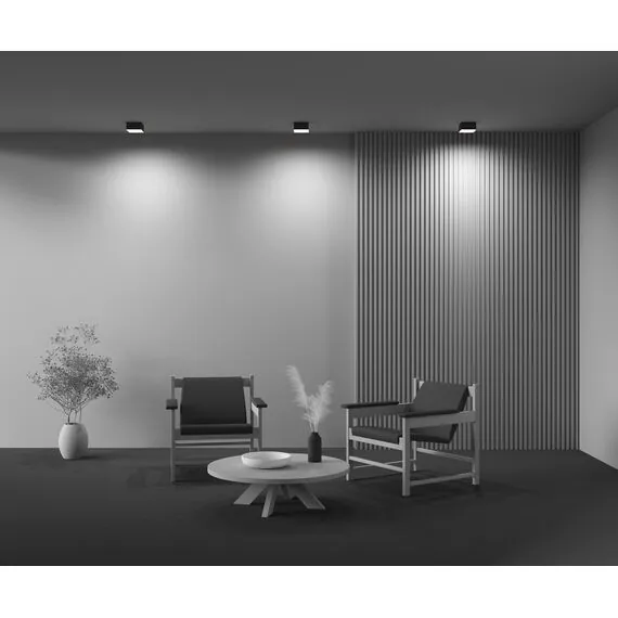 Maytoni Technical C032CL-12W4K-SQ-B Светильник потолочный светодиодный Zon, изображение 6
