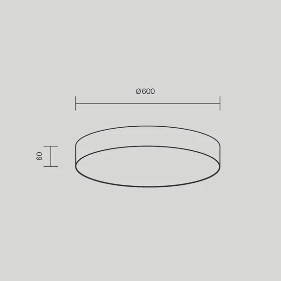 Maytoni Technical C032CL-90W3K-RD-MG Светильник потолочный светодиодный Zon, изображение 11